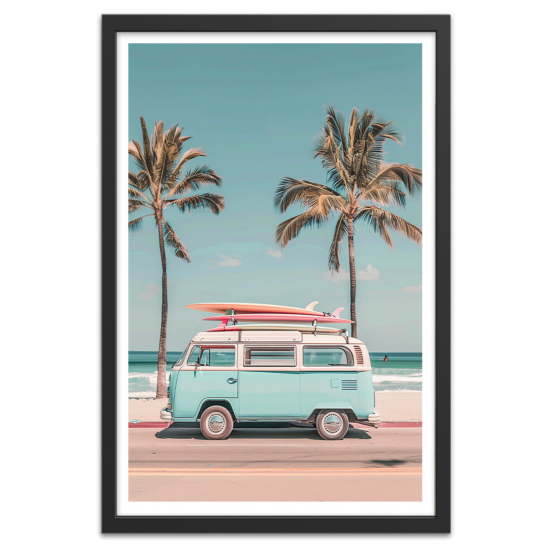 Combi Surf CADRE noir