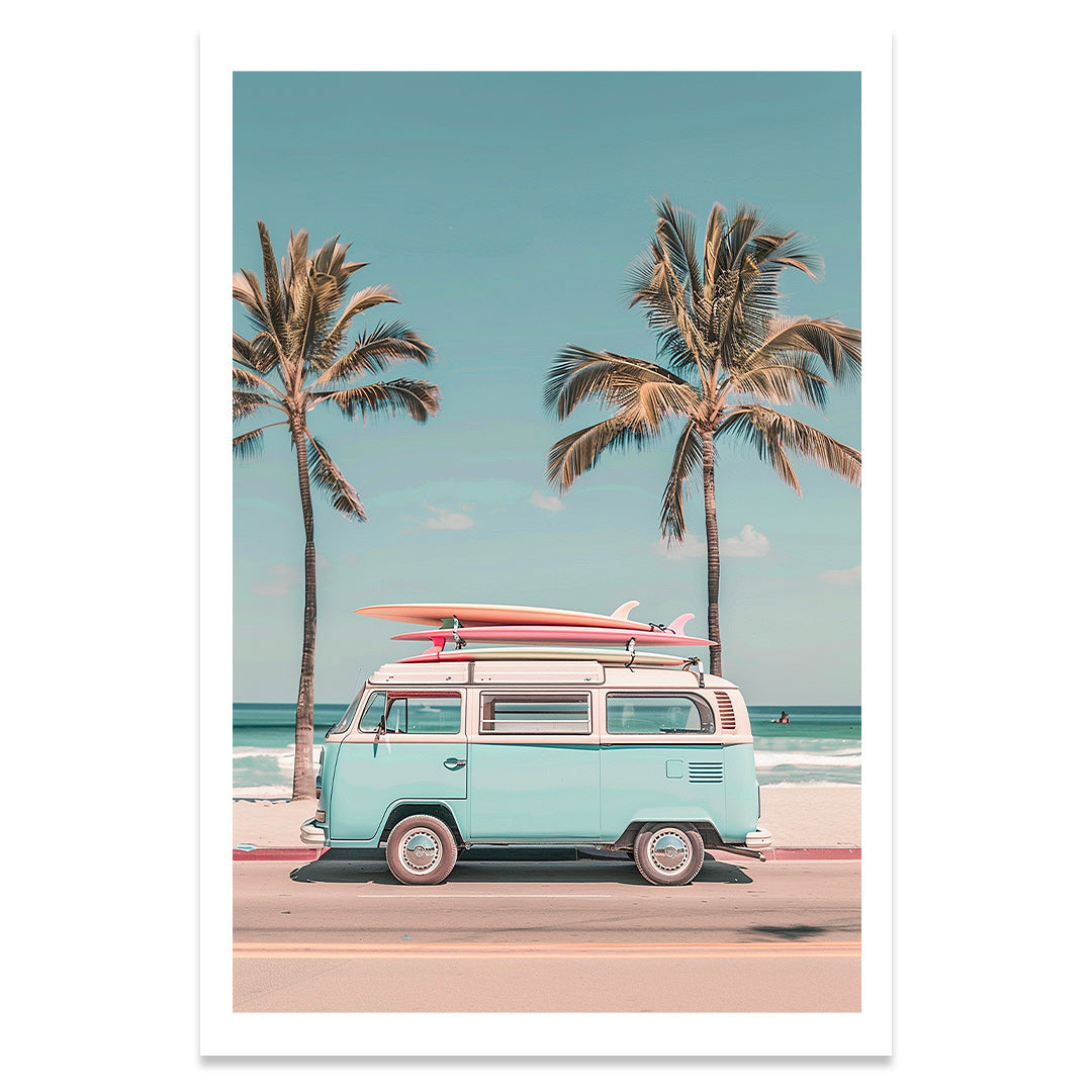 Combi Surf AFFICHE