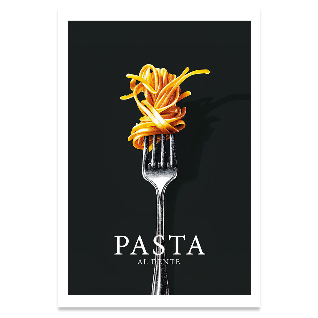 Pasta al dente affiche